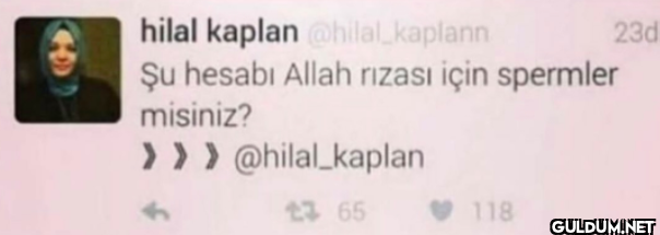 Şu hesabı Allah rızası...