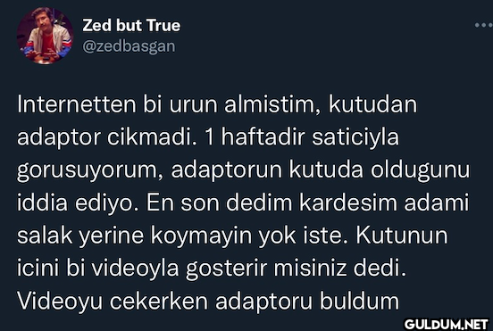 Internetten bi urun...