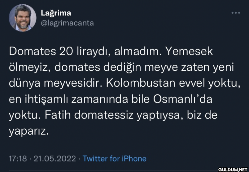 Domates 20 liraydı,...