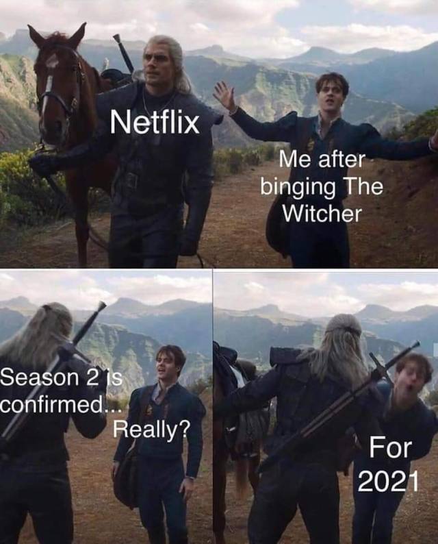 Netflix Witcher capsleri.