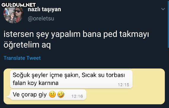 nazlı taşıyan @oreletsu...