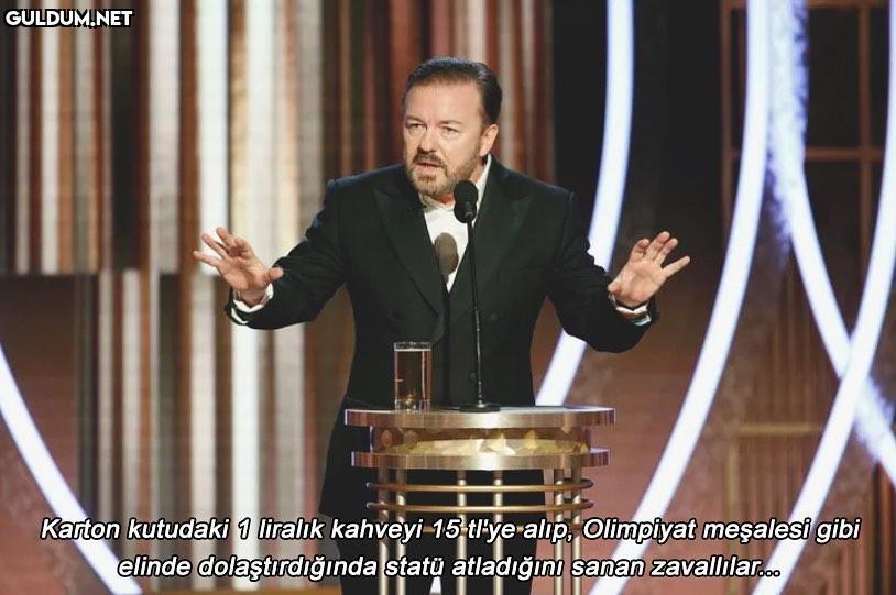 Ricky Gervais yargı...