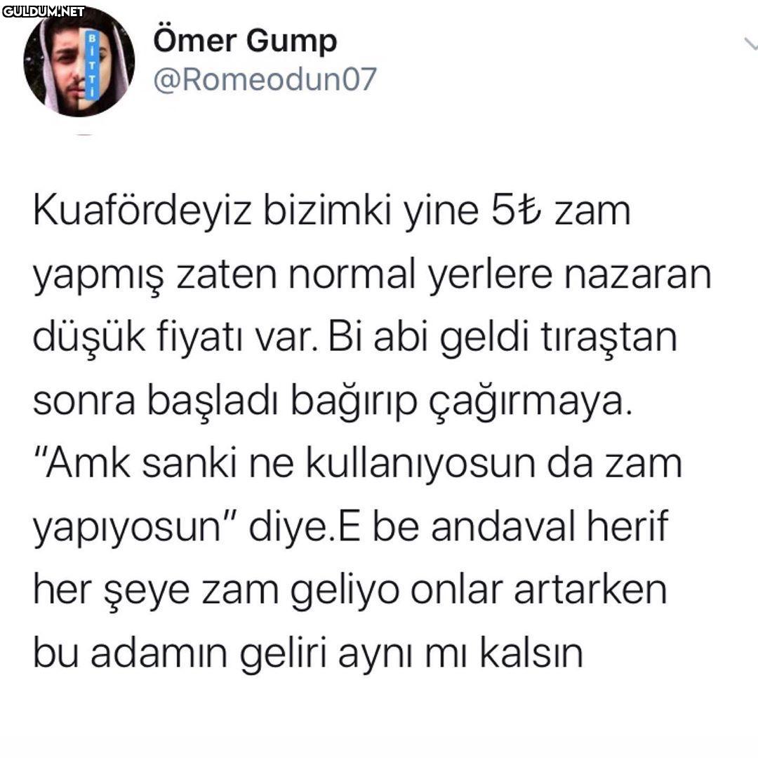 Ömer Gump @Romeodun07...