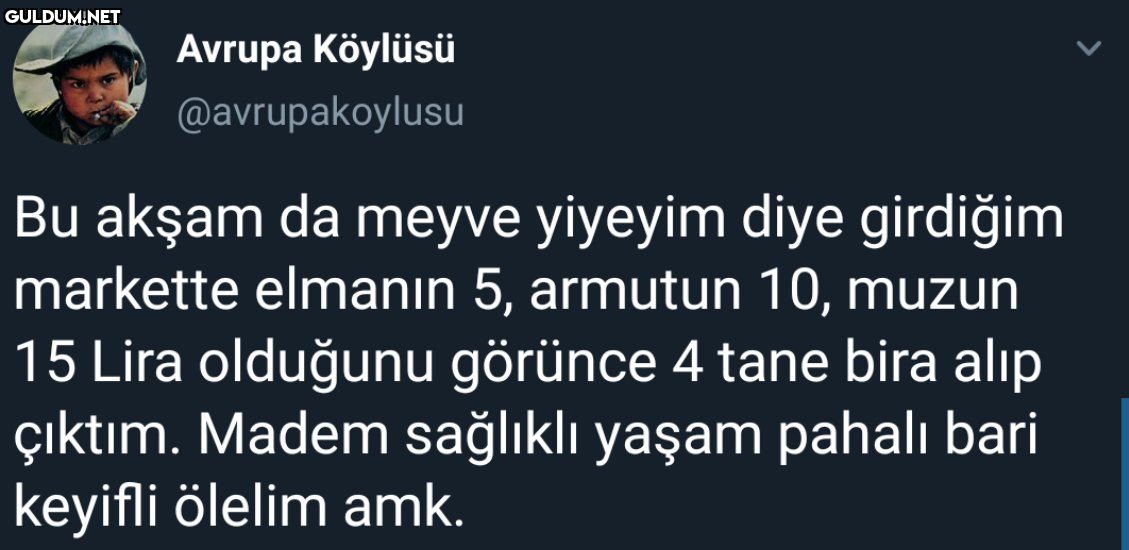 Avrupa Köylüsü...