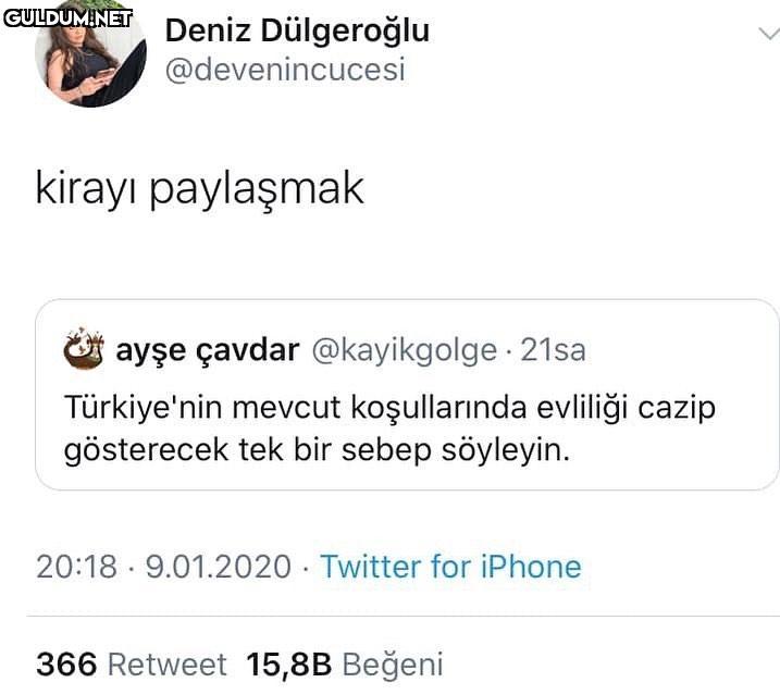 Evlilik için çok mantıklı...