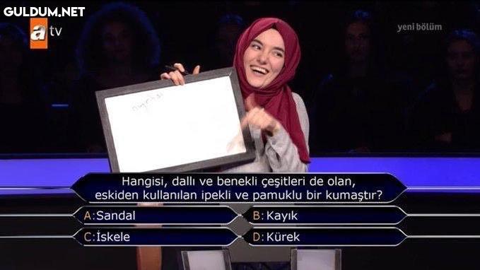 Gülüşün yüzünden eksik...