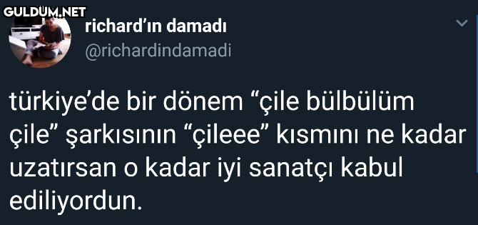 richard'ın damadı...