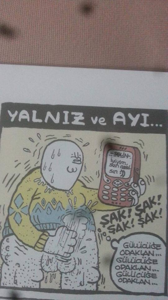 YALNIZ VE AYI...

SELİN
-...