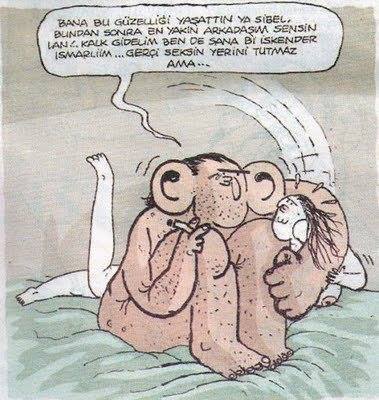 - Bana bu güzelliği...