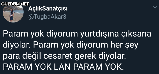 AçlıkSanatçısı @TugbaAkar3...