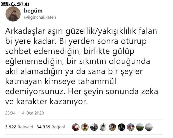begüm @ilginchakkaten...