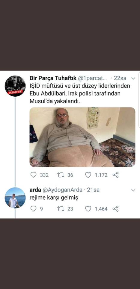 Lolz.
IŞİD müftüsü ve üst...