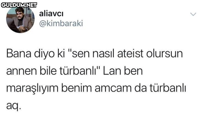 aliavcı @kimbaraki Bana...