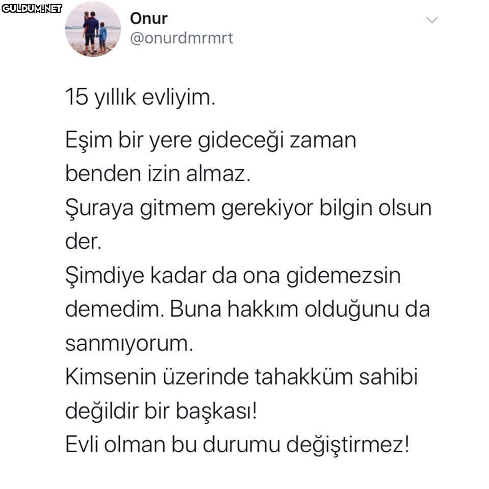 Ne düşünüyorsunuz? Onur...