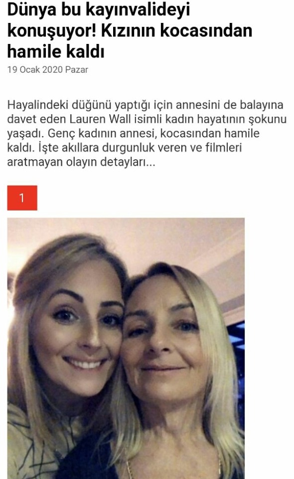 Kızının kocasından hamile...