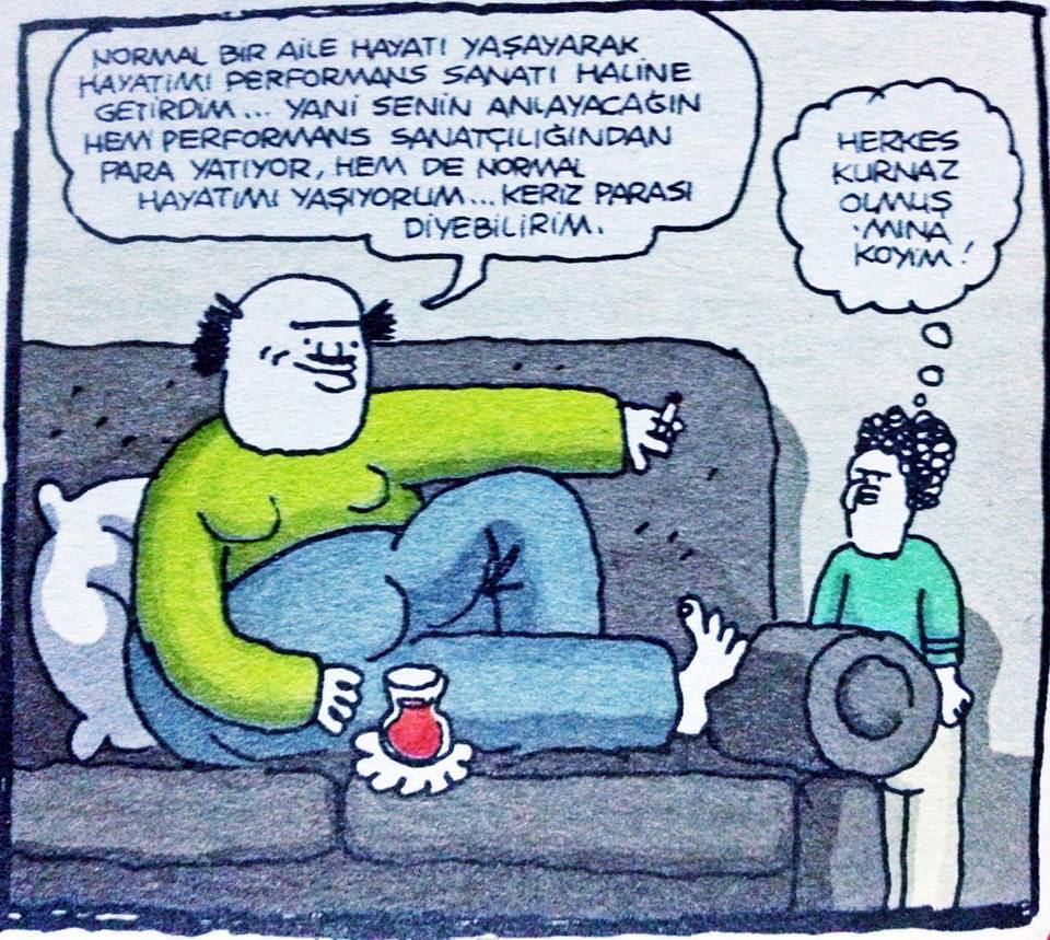- Normal bir aile hayatı...