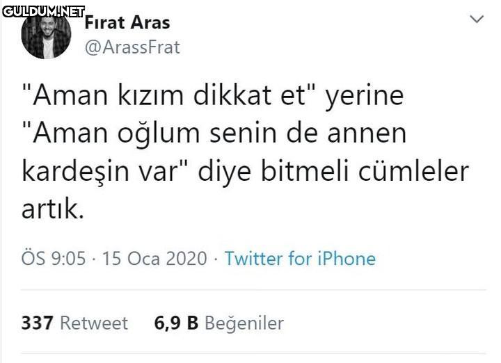 Fırat Aras @ArassFrat...