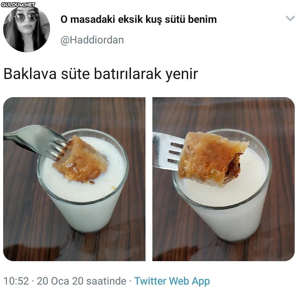 yıllardır yanlış yiyomuşum...
