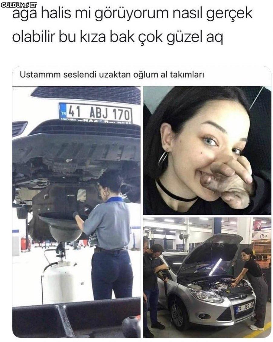 Ustaya bak aga halis mi...