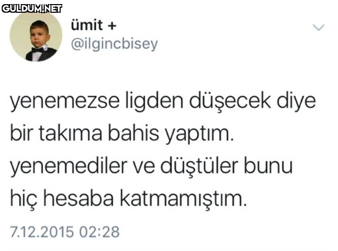 ümit + @ilgincbisey...