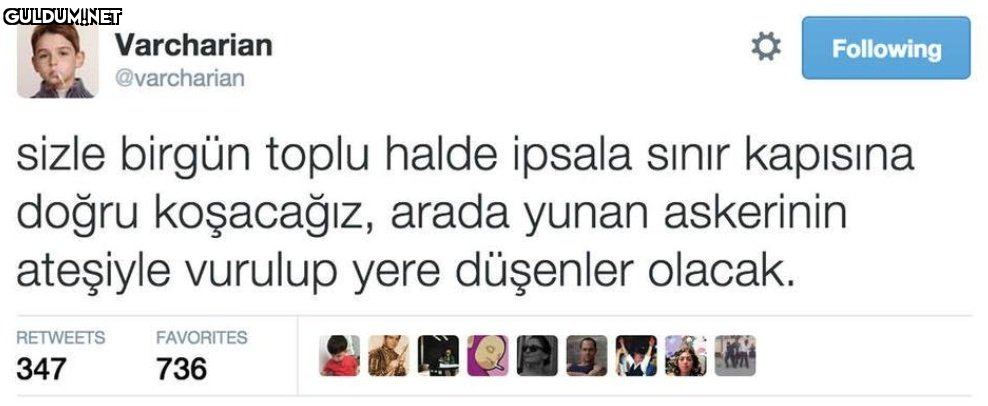 @varcharian sizle birgün...