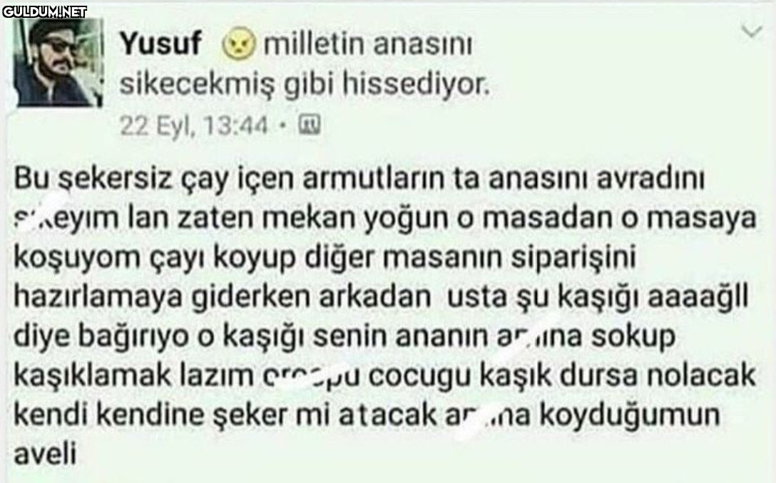 Yusuf O milletin anasını...
