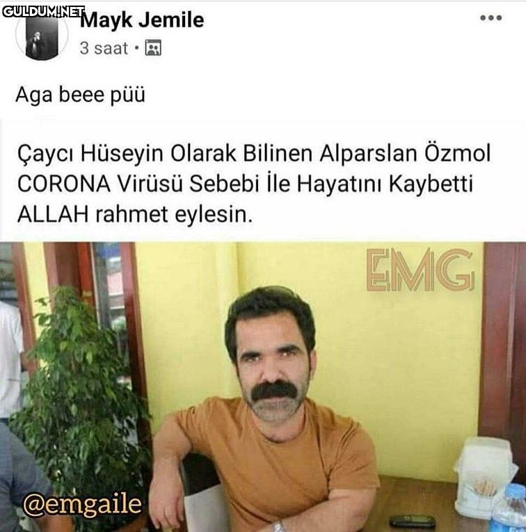 Başımız sağolsun Mayk...