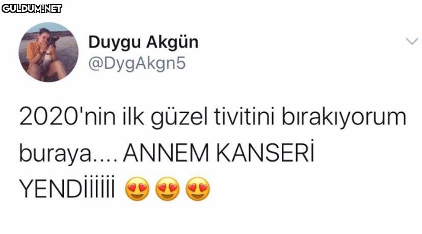 İlk ve tek güzel tivit....