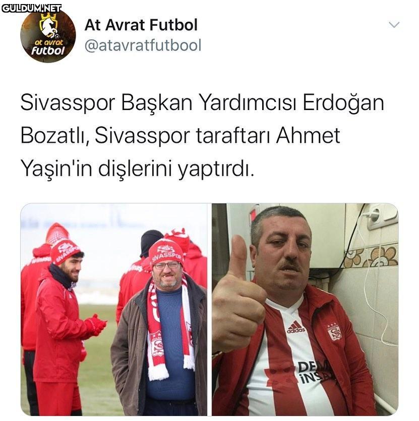 Amca dişsiz güzeldi ama...