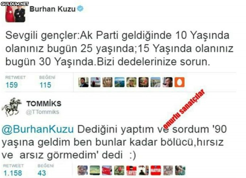 Burhan Kuzu Sevgili...