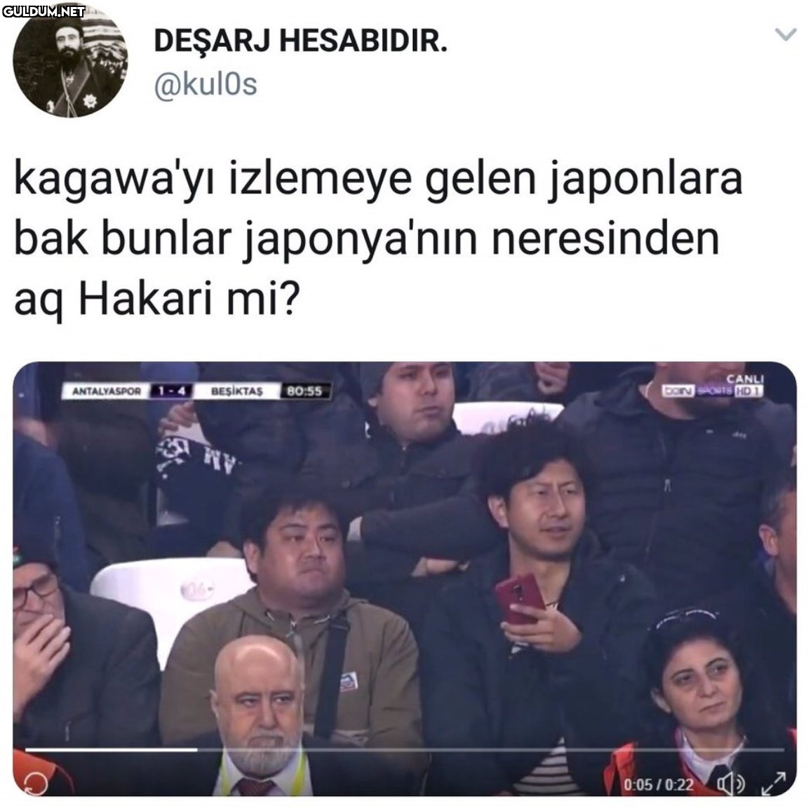 DEŞARJ HESABIDIR. @kulos...