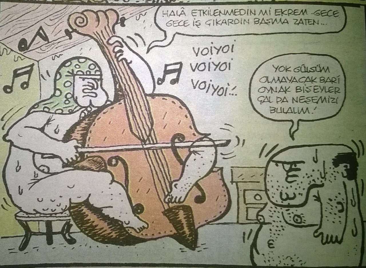 - Hala etkilenmedin mi...