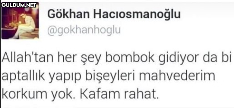 Gökhan Hacıosmanoğlu...