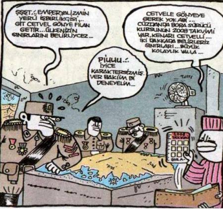- Şşşt!..Emperyalizm'in...