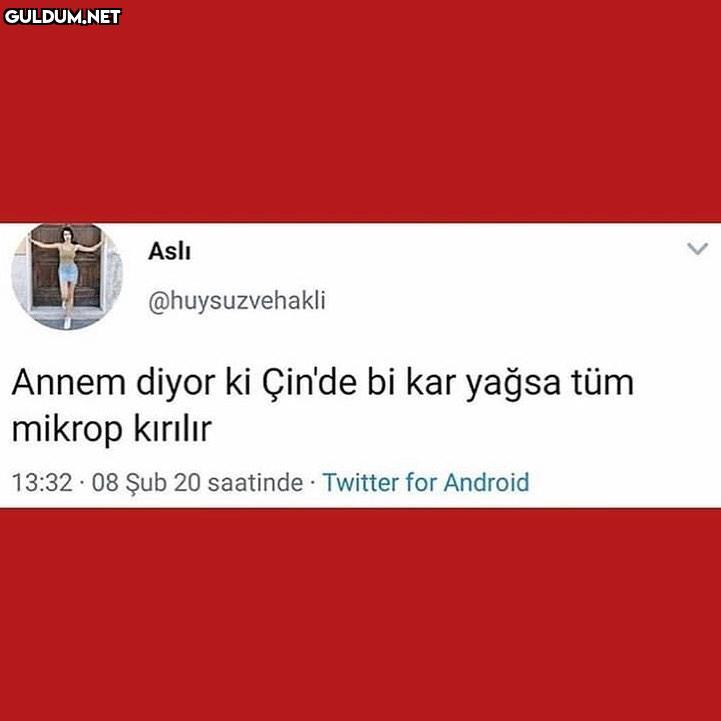 Aslı @huysuzvehakli Annem...