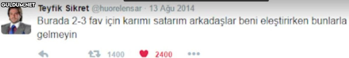 Teyfik Sikret @huorelensar...