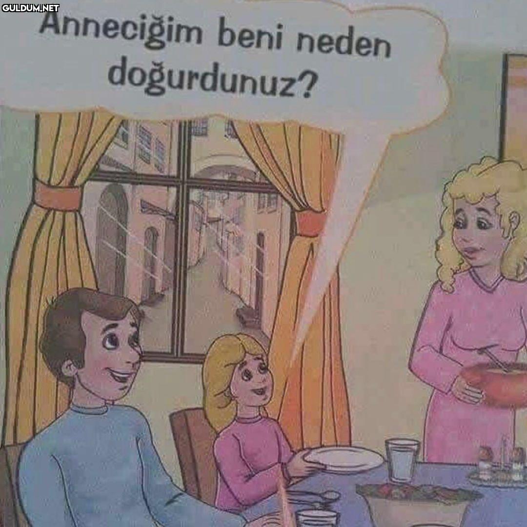 Yemekte pırasa varmış......
