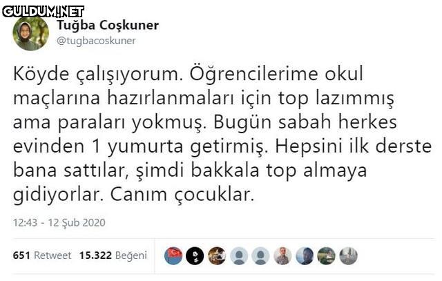 Tuğba Coşkuner...