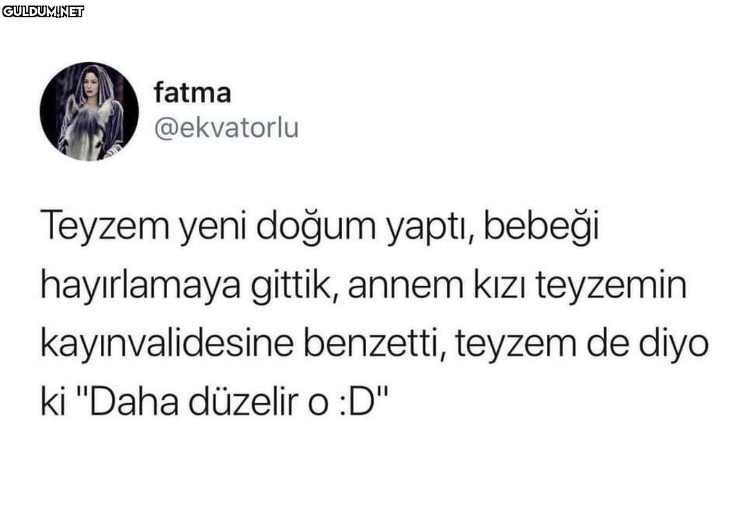 fatma @ekvatorlu Teyzem...