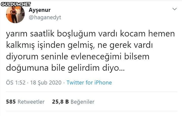 Ayşenur @haganedyt yarım...