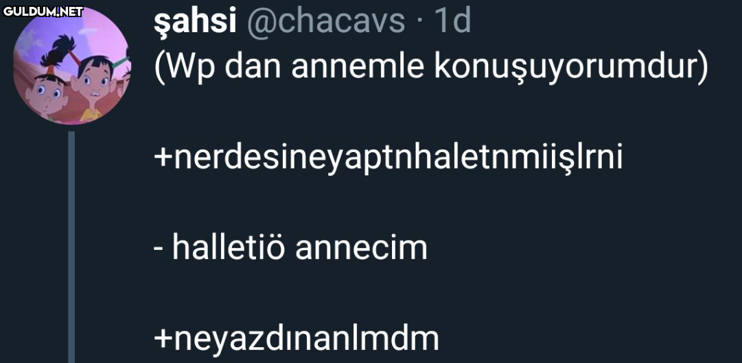 şahsi @chacavs · 1d (Wp...
