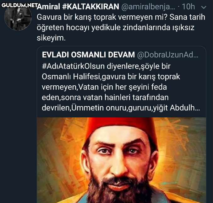 Amiral #KALTAKKIRAN...