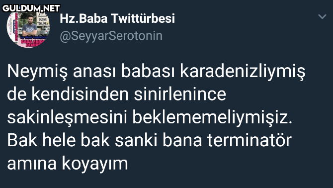Hz.Baba Twittürbesi DÜŞME...