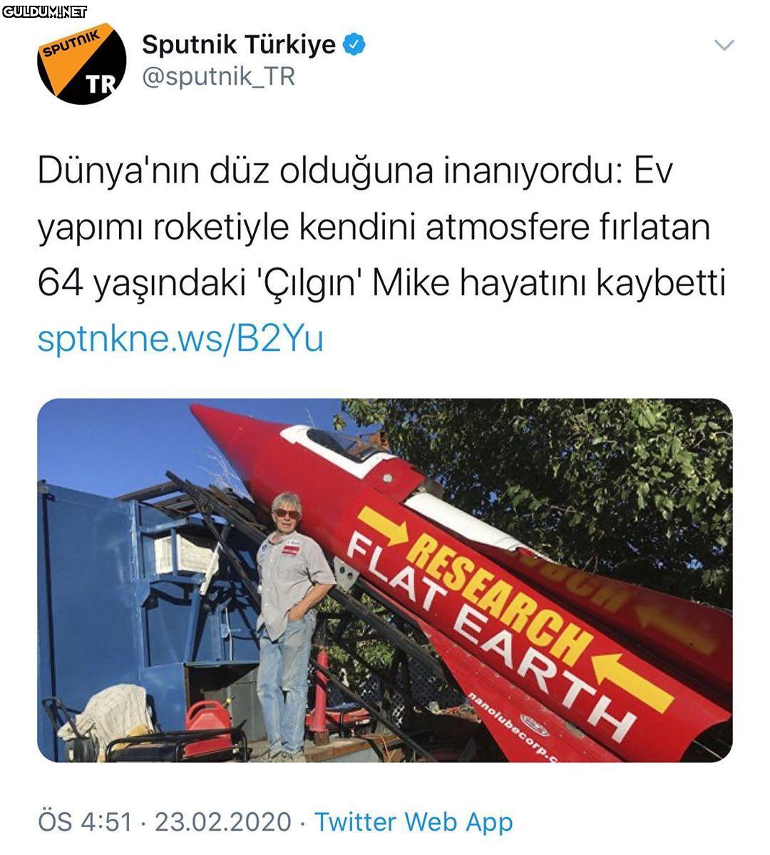 Ev yapımı roket. Derya...