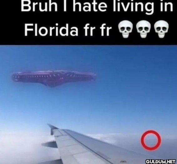 Bruh I hate living in Florida fr fr