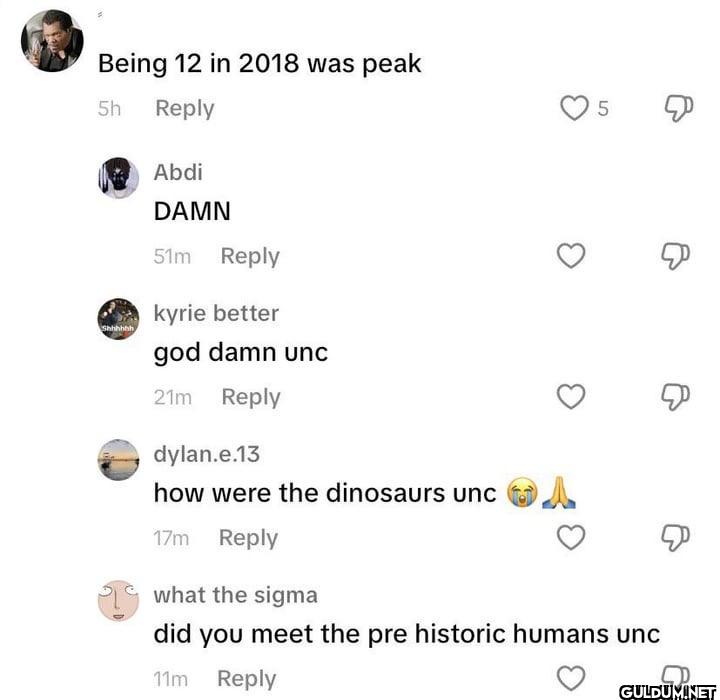 Being 12 in 2018 was peak...