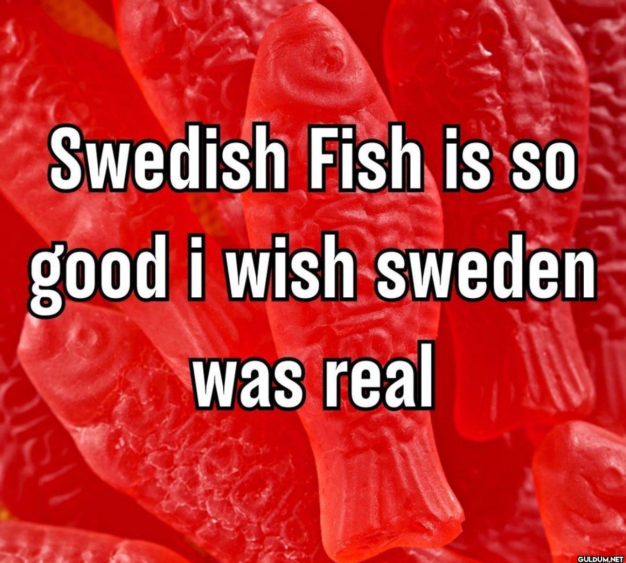 ㅤ    Swedish Fish is so...