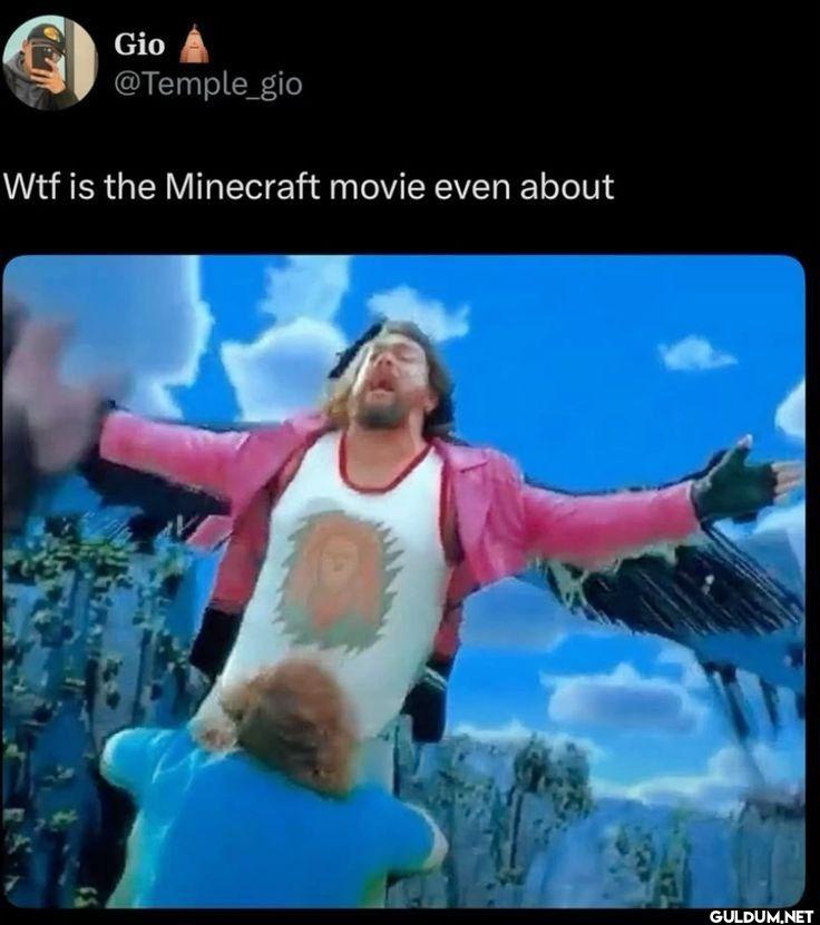 Wtf is the Minecraft movie...