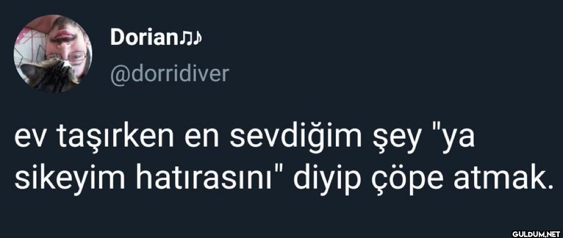 ev taşırken en sevdiğim...