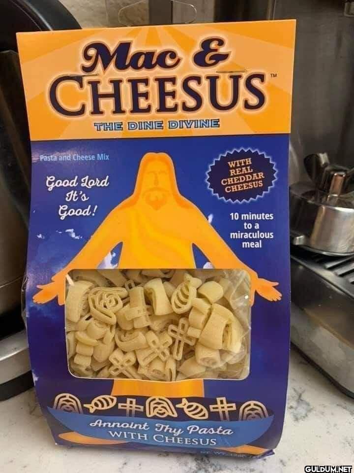 ︎ ︎ ︎ ︎    Mac & CHEESUS...